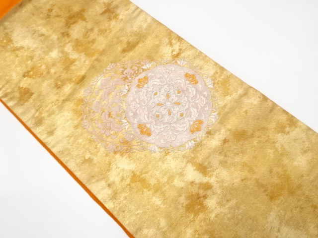 華紋織り出し名古屋帯